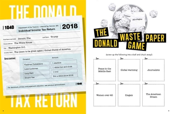 Бумажная книга «The Big Book of Trump», автор Вальтер Гейт - фото №5 - миниатюра