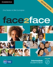 Бумажная книга «Face2face. Intermediate Student's Book with DVD», авторов Крис Редстон, Джилли Каннингем - фото №1 - миниатюра