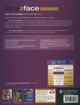 Паперова книга «Face2face. Upper Intermediate Workbook with Key», авторів Микола Тімсіт, Ян Белл, Кріс Редстон, Джиллі Каннінгем - фото №3 - мініатюра