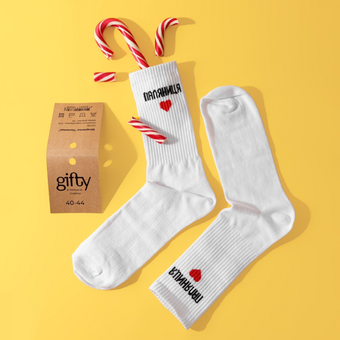  «Шкарпетки Gifty Паляниця Розмір 40-44 (AA-0121062)», бренду Gifty - фото №5 - мініатюра
