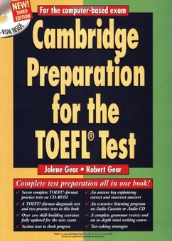 Паперова книга «Cambridge Preparation for the TOEFL Test Book with CD-ROM», авторів Джолін Гір, Роберт Гір - фото №2 - мініатюра