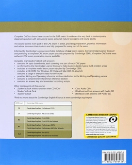 Паперова книга «Complete CAE Student's Book with Answers with CD-ROM», авторів Гай Брук-Харт, Саймон Хаінпас - фото №3 - мініатюра