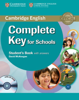 Паперова книга «Complete Key for Schools Student's Book with Answers with CD-ROM», автор Девід Маккіган - фото №1 - мініатюра