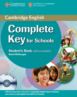 Бумажная книга «Complete Key for Schools Student's Pack (Student's Book without Answers with CD-ROM, Workbook without Answers with Audio CD)», авторов Дэвид Маккиган, Эмма Хейдерман - фото №1 - миниатюра