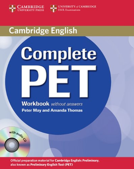 Бумажная книга «Complete PET Workbook without answers with Audio CD», авторов Аманда Томас, Питер Мэй - фото №2 - миниатюра