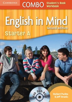 Бумажная книга «English in Mind Starter A Combo with DVD-ROM», авторов Джефф Стрэнкс, Герберт Пухта - фото №1 - миниатюра