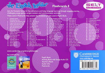 Бумажная книга «The English Ladder Level 4 Flashcards (Pack of 88)», авторов Сьюзен Хаус, Кэтрин Скотт - фото №3 - миниатюра
