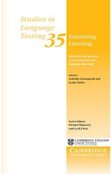 Паперова книга «Examining Listening: Research and Practice in Assessing Second Language Listening» - фото №2 - мініатюра
