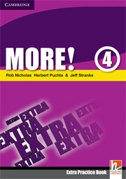 Паперова книга «More! Level 4 Extra Practice Book», авторів Роб Ніколас, Джефф Стренкс, Герберт Пухта - фото №1 - мініатюра