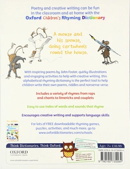 Бумажная книга «Oxford Children's Rhyming Dictionary» - фото №2 - миниатюра