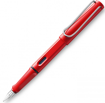  «Ручка чернильная Lamy Safari Красная F (4014519272298)», бренда Lamy - фото №1 - миниатюра
