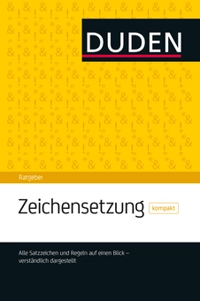 Бумажная книга «Duden Ratgeber - Zeichensetzung kompakt: Die Satzzeichen auf einen Blick», автор Кристиан Стэнг - фото №1 - миниатюра