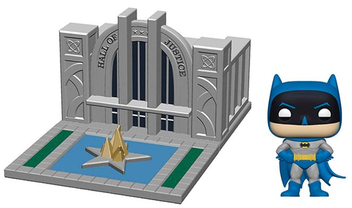 «Коллекционная фигурка Funko POP! Town Batman with The Hall of Justice (44469)», бренда Funko Pop - фото №1 - миниатюра