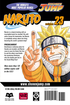 Бумажная книга «Naruto. Volume 23», автор Масаси Кисимото - фото №2 - миниатюра