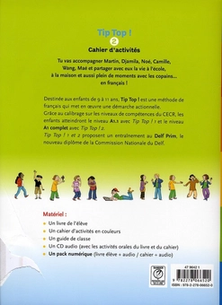 Паперова книга «Tip Top. Cahier D'Activites 2», автор Катерина Адам - фото №3 - мініатюра