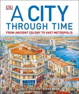 Бумажная книга «A City Through Time», автор Стив Нун - фото №1 - миниатюра