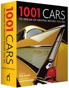 Бумажная книга «1001 Cars to Dream of Driving Before You Die» - фото №1 - миниатюра