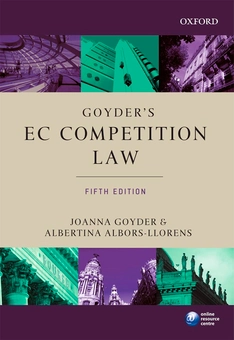 Бумажная книга «Goyder's EC Competition Law (Oxford Ec Law Library)», авторов Джоанна Гойдер, Албертина Алборс-Ллоренс - фото №2 - миниатюра