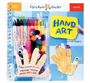 Бумажная книга «Hand Art: A Trace and Colour Handbook» - фото №1 - миниатюра