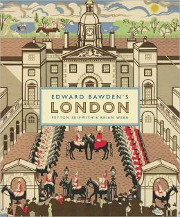 Паперова книга «Edward Bawden's London», авторів Пейтон Скіпвіт, Брайан Уебб - фото №1 - мініатюра