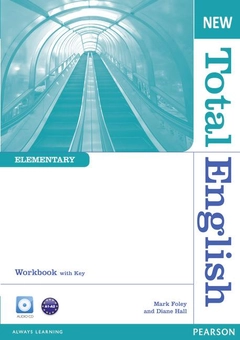 Бумажная книга «New Total English Elementary Workbook (with Key) and Audio CD», авторов Диана Холл, Марк Фоли - фото №1 - миниатюра
