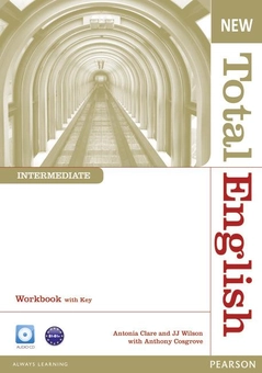 Бумажная книга «New Total English Intermediate Workbook (with Key) and Audio CD», автор Энтони Косгроув - фото №1 - миниатюра