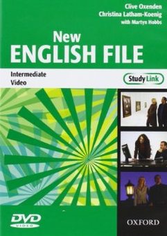 Бумажная книга «New English File: StudyLink Video Intermediate level: Six-level General English Course for Adults (DVD-ROM)», авторов Кристина Латам-Кениг, Клайв Оксенден, Мартин Хоббс - фото №1 - миниатюра