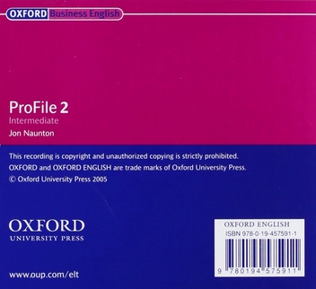 Бумажная книга «ProFile 2: Class Audio (CD-ROM)», автор Jon Naunton - фото №3 - миниатюра