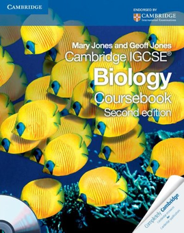 Паперова книга «Cambridge IGCSE Biology Coursebook. Cambridge International Examinations (+ CD-ROM)», авторів Мері Джоунс, Джофф Джоунс - фото №1 - мініатюра