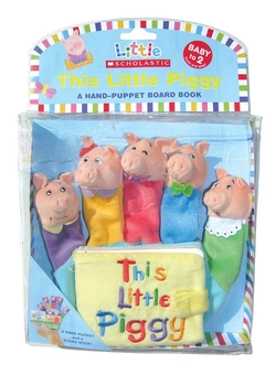 Бумажная книга «This Little Piggy. A Hand-Puppet Board Book» - фото №2 - миниатюра