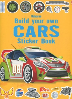 Бумажная книга «Build Your Own Cars. Sticker Book» - фото №2 - миниатюра