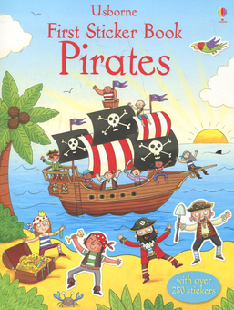 Бумажная книга «First Sticker Book: Pirates» - фото №1 - миниатюра