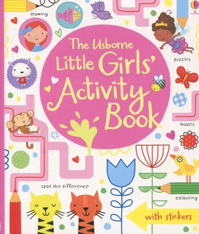 Бумажная книга «Little Girls' Activity Book» - фото №2 - миниатюра