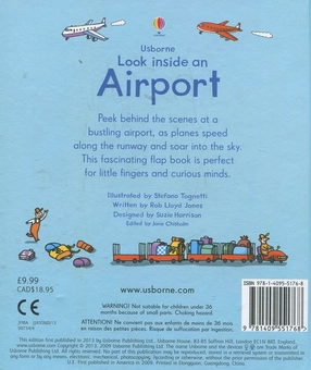 Бумажная книга «Look Inside an Airport», автор Роб Ллойд Джонс - фото №3 - миниатюра