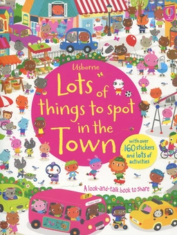 Бумажная книга «Lots of Things to Spot in the Town», автор Хейзел Мэскелл - фото №2 - миниатюра