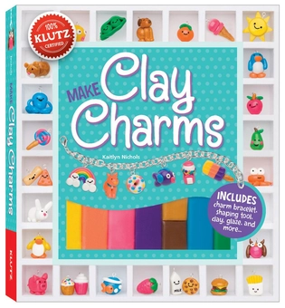 Бумажная книга «Make Clay Charms», автор Кейтлин Николс - фото №1 - миниатюра