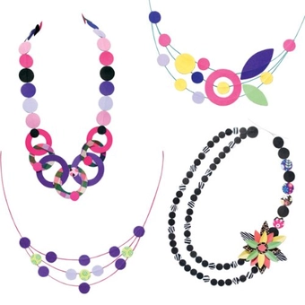 Бумажная книга «Dot Jewelry: Make Pretty Paper Bracelets & Necklaces», автор Эйприл Чорба - фото №5 - миниатюра