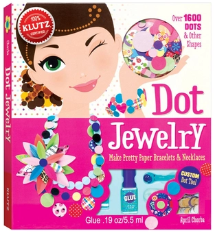 Бумажная книга «Dot Jewelry: Make Pretty Paper Bracelets & Necklaces», автор Эйприл Чорба - фото №2 - миниатюра