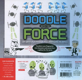 Бумажная книга «Star Wars Thumb Doodles» - фото №3 - миниатюра