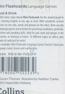 Бумажная книга «Mini Flashcards Language Games. Food & Drink», автор Сьюзан Томас - фото №3 - миниатюра