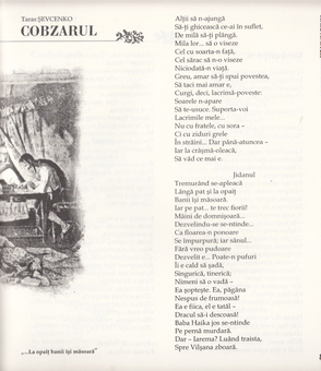 Паперова книга «Кобзар / Cobzarul», автор Тарас Шевченко - фото №7 - мініатюра