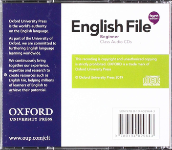 Бумажная книга «English File: Beginner: Class Audio CDs», авторов Клайв Оксенден, Кристина Латам-Кениг, Джерри Ламберт - фото №3 - миниатюра
