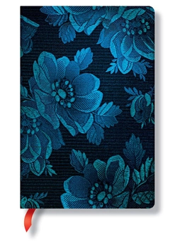  «Записная книжка Paperblanks Шик и атлас Синяя муза мини в линию (PB2961-8)», бренда Paperblanks - фото №1 - миниатюра