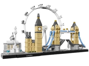  «Конструктор LEGO Architecture Лондон (21034)», бренда LEGO - фото №4 - миниатюра