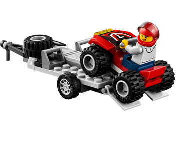  «Конструктор LEGO City Гоночная команда (60148)», бренда LEGO - фото №6 - миниатюра