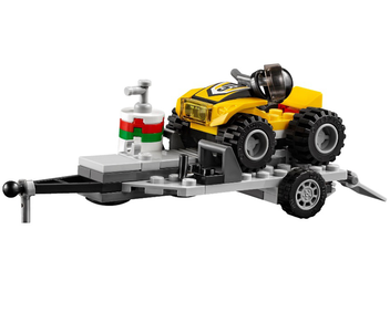  «Конструктор LEGO City Гоночная команда (60148)», бренда LEGO - фото №7 - миниатюра