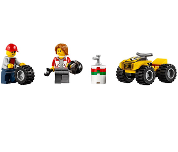  «Конструктор LEGO City Гоночная команда (60148)», бренда LEGO - фото №9 - миниатюра