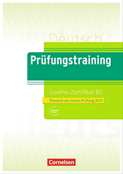 Бумажная книга «Prufungstraining DaF. Goethe-Zertifikat B2 2019-Ubungsbuch+Losungen+», автор Дитер Меннер - фото №1 - миниатюра