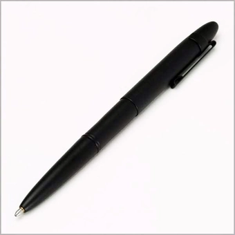 «Ручка Fisher Bullet Space Pen Brushed з кліпсою Чорна (400BCL-FB)» - фото №5 - мініатюра
