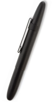 «Ручка Fisher Bullet Space Pen Brushed з кліпсою Чорна (400BCL-FB)» - фото №1 - мініатюра